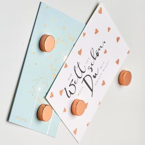 Produktbild für Magnete Zeller 11235, roségold