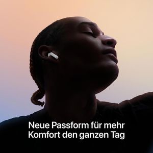 Produktbild für Kopfhörer Apple AirPods, 4. Generation, weiß