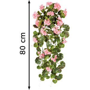 Produktbild für Kunstblume Creativ-green Geranien-Ranke