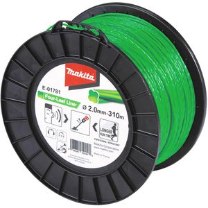 Produktbild für Trimmerfaden Makita E-01781, Four-Leaf