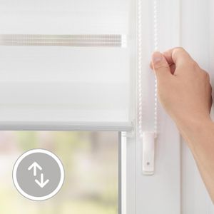 Produktbild für Rollo Lichtblick Klemmfix, lichtdurchlässig, weiß