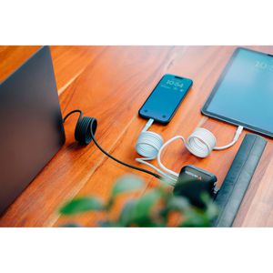 Produktbild für Ladekabel Verbatim Magnetkabel, schwarz, 1,2m