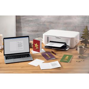 Produktbild für Weihnachtskarte Sigel DS080 Cut-Out Style sortiert