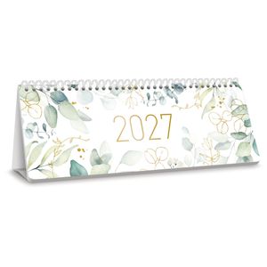 Produktbild für Tischkalender Häfft 11336-8, Blattgold, Wochenkalender quer