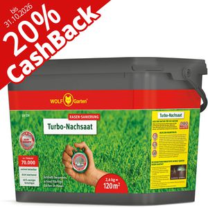 Produktbild für Rasensamen Wolf-Garten LR 120 Turbo-Nachsaat