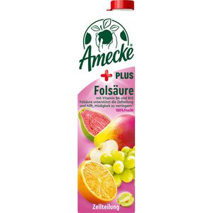 Produktbild für Saft Amecke + Folsäure, ohne Zuckerzusatz