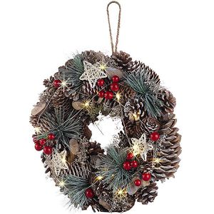Produktbild für Weihnachtskranz Böttcher-AG ZX6084910, Türkranz, Ø 30 cm