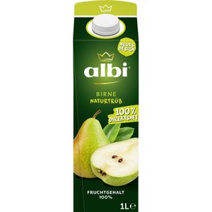 Produktbild für Saft albi Birne naturtrüb, Direktsaft ohne Zuckerzusatz