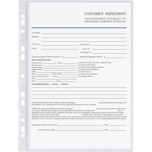 Prospekthüllen Oxford 100421184, mit Verschlusslasche, A4