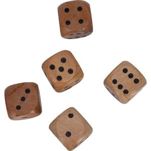 Produktbild für Würfel Philos 7001, Holzwürfel, braun