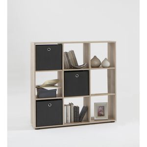 Produktbild für Bücherregal FMD-Möbel Mega 5, 248-005, eiche