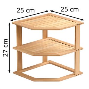 Produktbild für Küchenregal Kesper 58804, braun