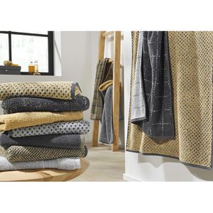 Produktbild für Handtuch Dyckhoff Golden Shades Rhombus, gold-anthrazit