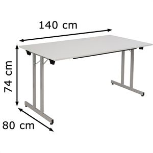 Produktbild für Klapptisch Sodematub TPMU148GA, aus Holz