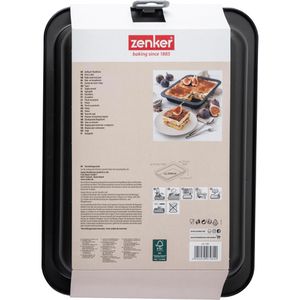 Produktbild für Auflaufform Zenker SpecialCooking Ofenform, schwarz, aus Stahl