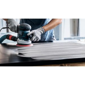 Produktbild für Schleifteller Bosch Expert Multihole Medium, Klett