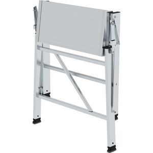 Produktbild für Klapptritt MUNK 50006, mit nivello-Leiterfüße, aus Aluminium