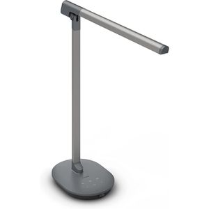 Produktbild für Schreibtischlampe Philips Sword, grau, LED, dimmbar