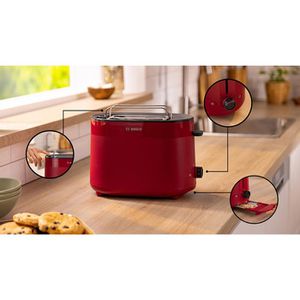 Produktbild für Toaster Bosch MyMoment TAT2M124, mit 6 Stufen &amp; Auftaufunktion