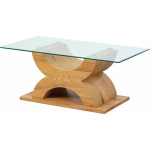 Couchtisch Inter-Link 50111020, aus Glas / Holz, artisan eiche