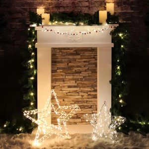 Produktbild für Weihnachtsgirlande Idena 31870, für innen und außen IP44