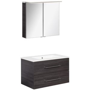 Waschtisch Fackelmann B.perfekt, mit Spiegelschrank