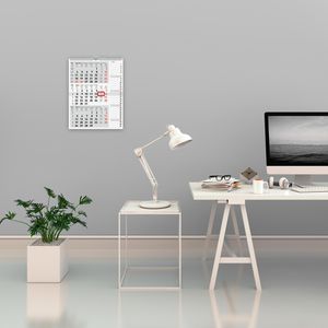 Produktbild für 3-Monatskalender Rido-Ide 7033330007, Kombi, mit Notizspalte