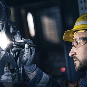 Produktbild für Taschenlampe Ledlenser P4R, LED, aufladbar