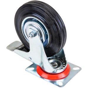 Produktbild für Schwerlastrolle HMF 6790, Lenkrolle mit Bremse