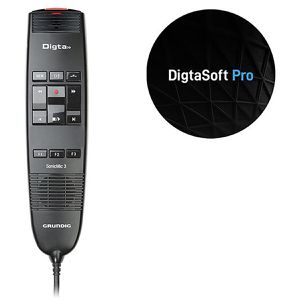 Diktiergerät Grundig Digta SonicMic 3 Classic, für PC