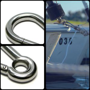 Produktbild für Karabinerhaken PRIOstahl 311, Edelstahl