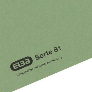 Produktbild für Hängehefter Elba 100555353, Sorte 81, A4