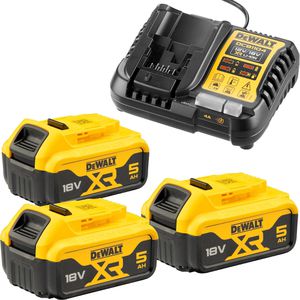 Werkzeugakku DeWalt DCB1104P3-QW, Akku-Kit