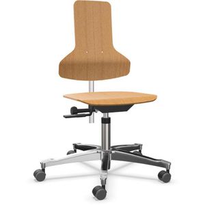 Arbeitsstuhl Dauphin Tec profile, IS 1901, buche