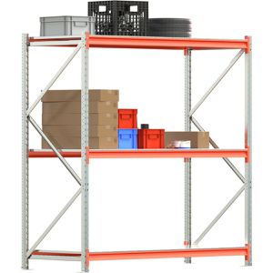 Produktbild für Weitspannregal Regalwerk EMMA, 3 Metallböden