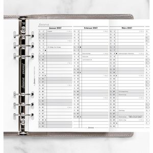 Produktbild für Kalendereinlagen Filofax 27-68549, Business Range, Jahr 2027