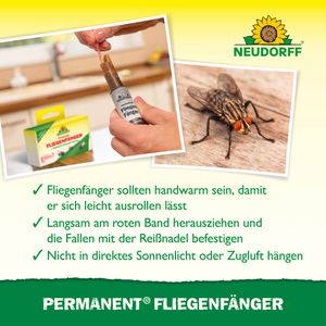 Produktbild für Fliegenfalle Neudorff Permanent FliegenFänger, zum Aufhängen