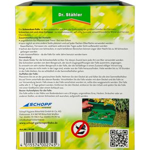 Produktbild für Schneckenfalle Dr.Stähler 9106, ohne Chemie