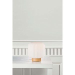 Produktbild für Tischlampe Nordlux Milford, weiß mit E27-Fassung