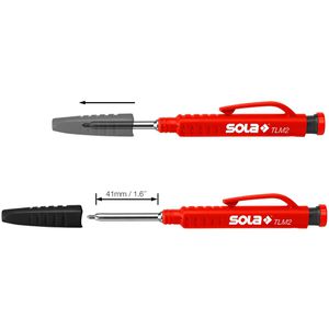 Produktbild für Tieflochmarker SOLA TLM2, schwarz
