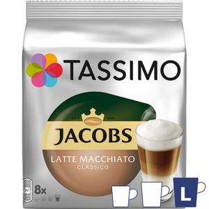 Kaffeekapseln Tassimo Jacobs Latte Macchiato
