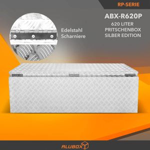 Produktbild für Fahrzeugbox ALUBOX-Alukiste ABX-R620P, Aluminium Riffelblech