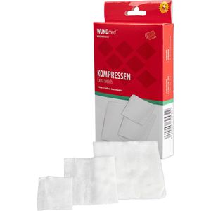 Produktbild für Mullkompressen WUNDmed 03-010, aus Baumwolle, unsteril
