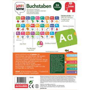 Produktbild für Lernspiel Jumbo 19548, Ich lerne Buchstaben