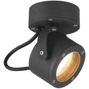 Deckenstrahler SLV Sitra, schwarz mit GX53-Fassung