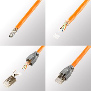 Produktbild für Modularstecker LogiLink MP0030, Cat.6A bis 8.1, RJ45