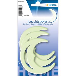 Produktbild für Sticker Herma Leuchtsticker, 15018, Mond
