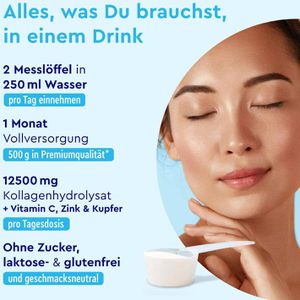 Produktbild für Kollagen gloryfeel Hydrolysat Marine, Peptide Typ 1