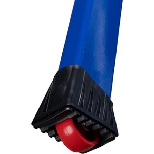 Produktbild für Klapptritt Krause Rolly, 130082, blau, aus Aluminium