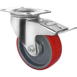 Schwerlastrolle CASCOO Serie N2U6, Lenkrolle